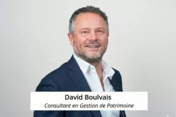 David Boulvais, Consultant en Gestion de Patrimoine.
